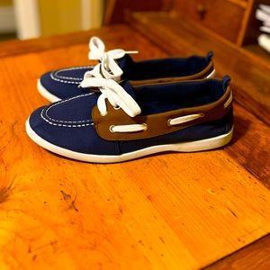 Ashley Blue women’s boat-shoes